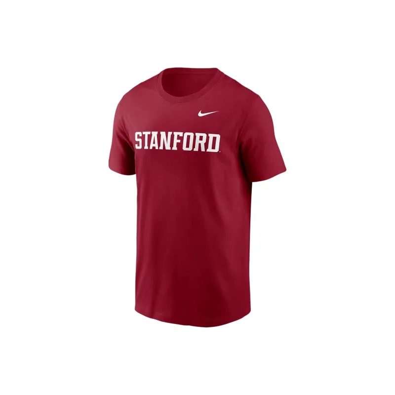 Nike Stanford Cardinal Primetime Wordmark Men's Nike College T Shirt-0