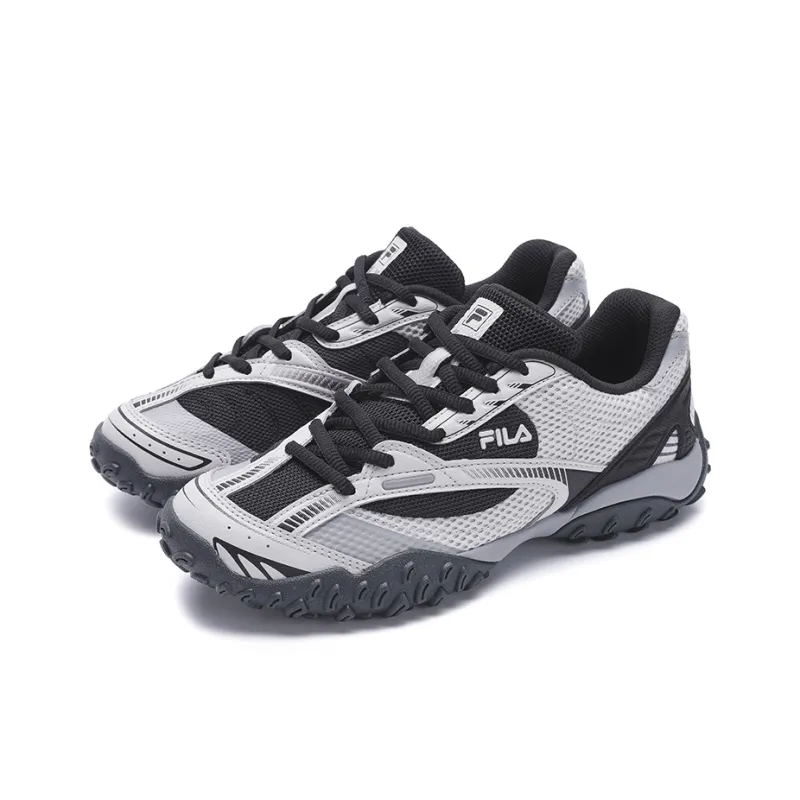 FILA ECHAPPE Slip Resistant, Abrasion Resistant, Breathable Low Top Casual Shoes Women's Black Gray-2