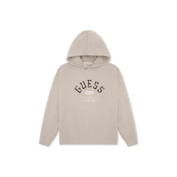 GUESS Sweatshirt Unisex Khaki Heather Gray