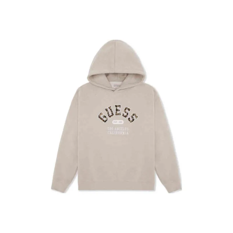 GUESS Sweatshirt Unisex Khaki Heather Gray-0