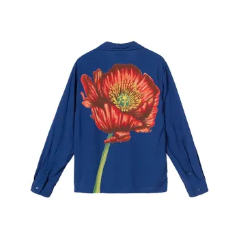 Stussy Big Poppy Long Sleeve Shirt
