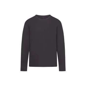 SKIMS MENS LONG SLEEVE T-SHIRT T-Shirt Unisex ASH/Gray