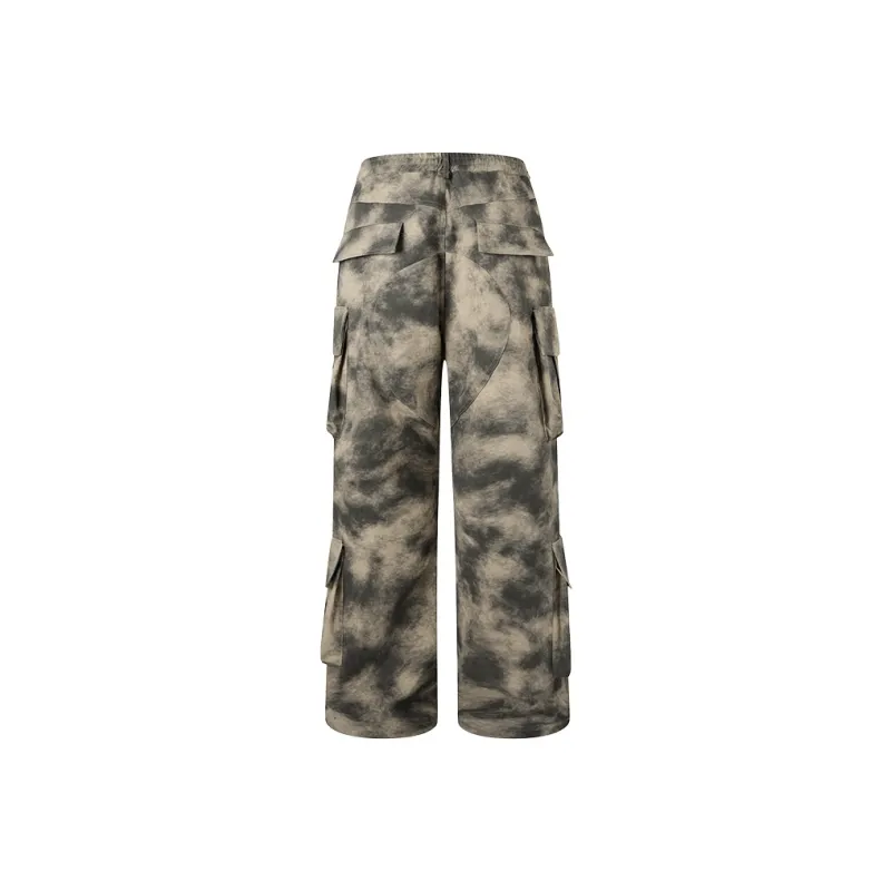 1807 Jeff Hamilton Collaboration Cargo Pants Unisex Khaki-1