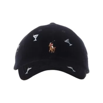 Polo Ralph Lauren Cotton Baseball Caps Unisex Black