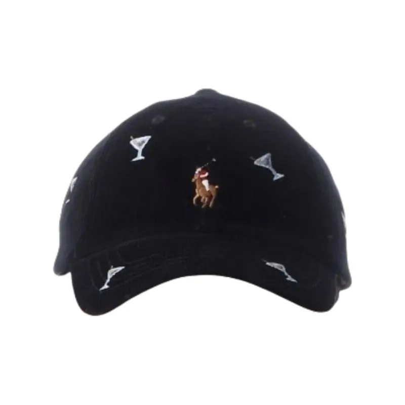 Polo Ralph Lauren Cotton Baseball Caps Unisex Black-0