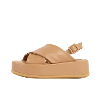 Paloma Barceló Basima One Strap Sandals 5.5cm Women's Brown