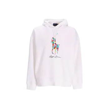 Polo Ralph Lauren Polo Pony Print Drawstring Hoodie
