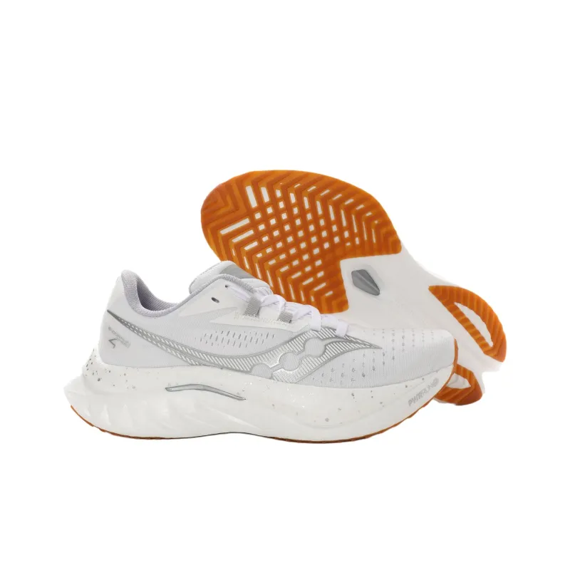 Saucony Abrasion Resistant Low Top Running Shoes Women's White-7