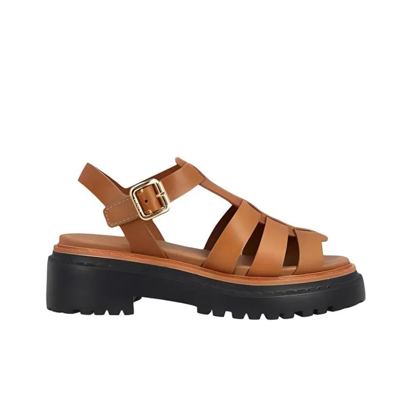 PRADA Roman Sandals Women's Brown-1