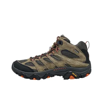 MERRELL MOAB 3 Mid Top Hiking Shoes Men's Olive