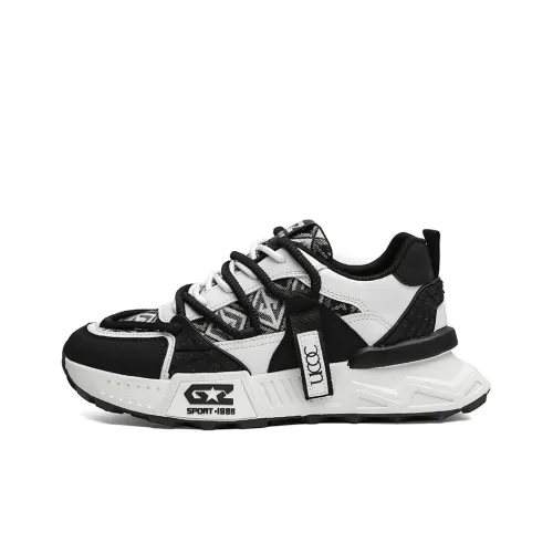 AMICNIEGD Slip Resistant Cushioning Abrasion Resistant Low Top Casual Shoes Men's