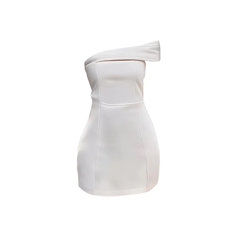 MISSHONEY MH Sleeveless Dress Women's White-0