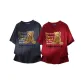 2 Pack[Navy Blue+Burgundy]