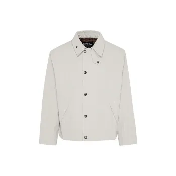 BARBOUR SS25 Jackets Coats Unisex Mist White