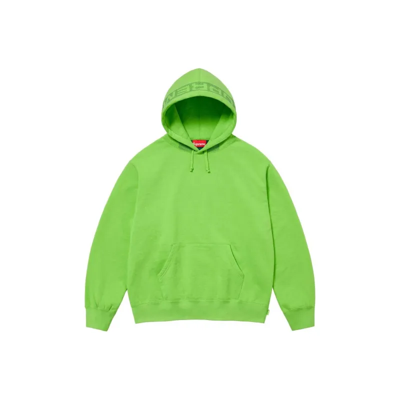 Supreme Jacquard Stripe Hooded Sweatshirt-2