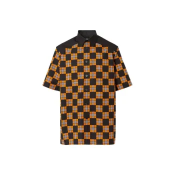 Burberry Shirt Men's Deep Orange