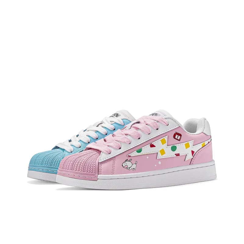 Crayon Shinchan Balance Lightweight Support Low-Top Skateboard Shoes Unisex-24