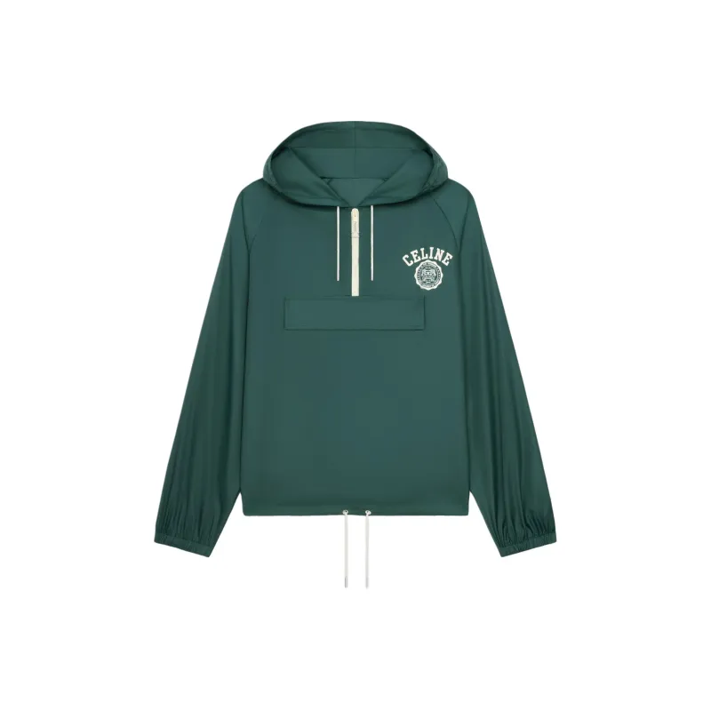 CELINE SS25 Jackets Coats Men's Dark Green-0