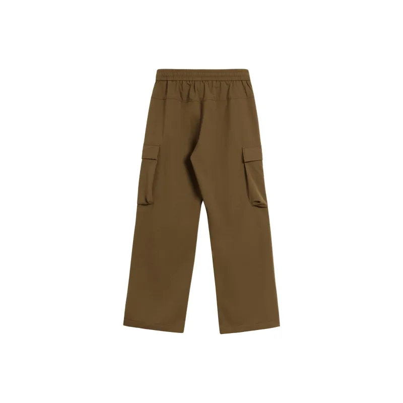 SONGS ALONG Cargo Pants Unisex Khaki-1