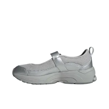 Adidas Anti Slip Wear Resistant Low Top Casual Running Shoes Women's Gray