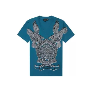 Just Cavalli T Shirt Men's Blue