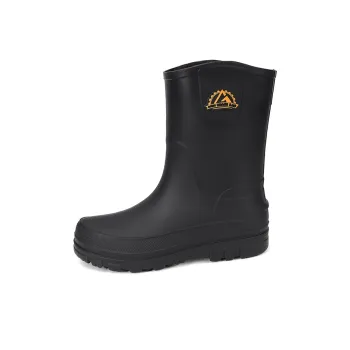 LONGYING Rain Boots Men