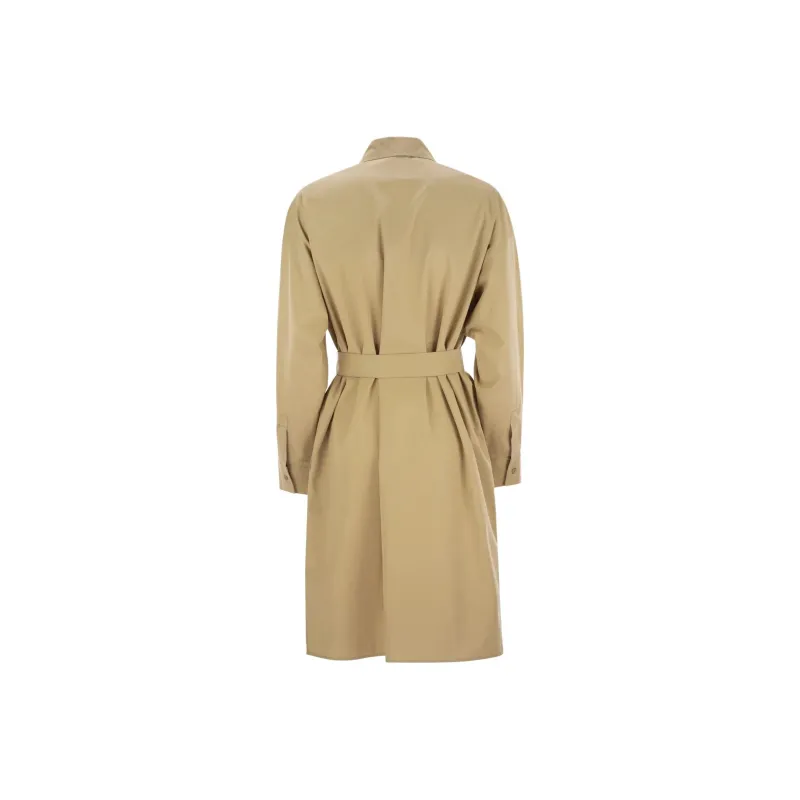 WEEKEND MaxMara Long Sleeved Dresses Women's Beige-1