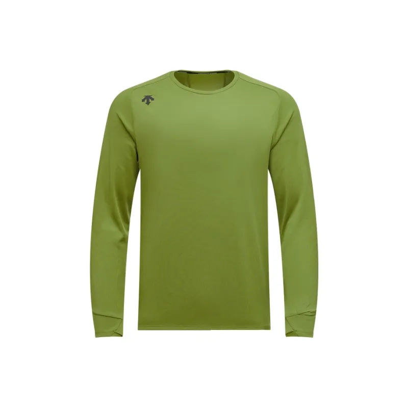 DESCENTE RUNNING Collection Long Sleeved T Shirt Inner Layer Men's-4