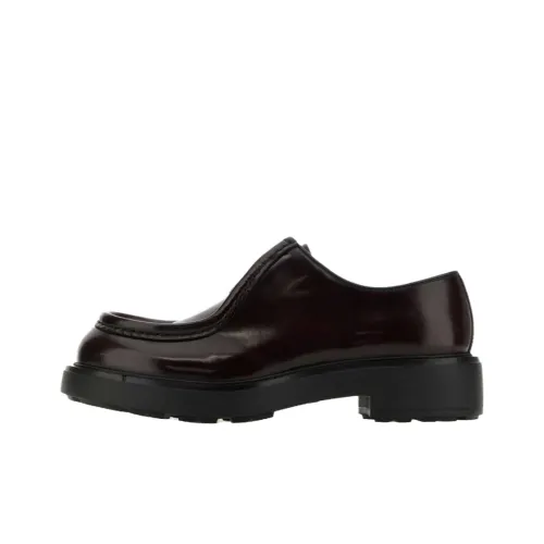PRADA Diapason Casual Shoes Men's Dark Brown
