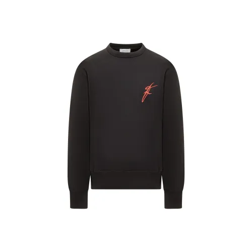 Ferragamo Logo Embroidered Crewneck Sweatshirt