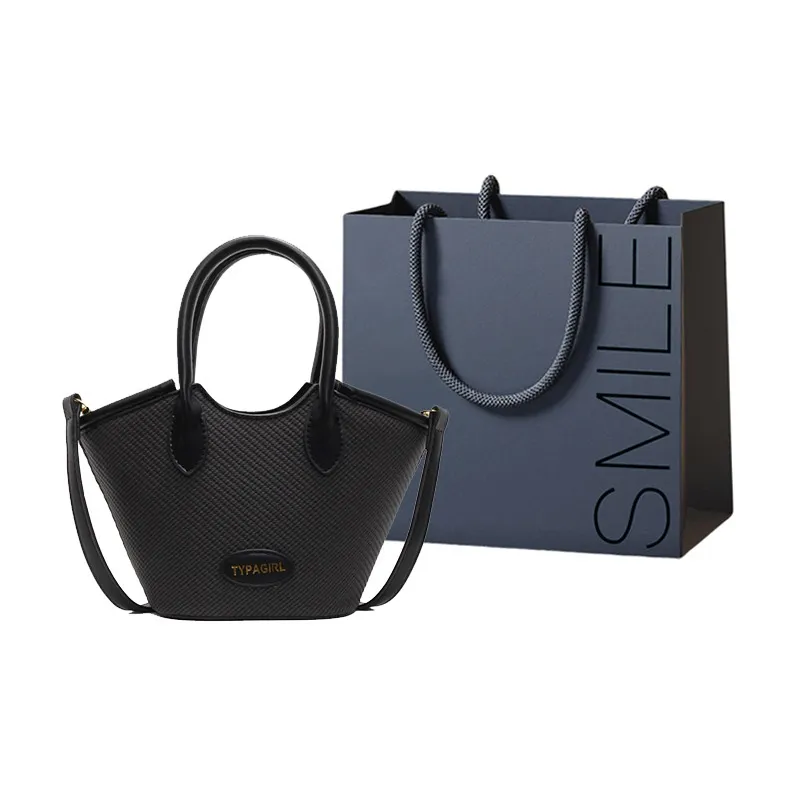 SWIMADE PU Handbag Women's Beige/Black/Black & Beige/Black & Gray-0