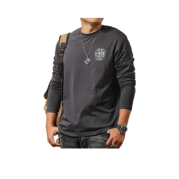 Seasonal Words T Shirt Men's Iron Gray