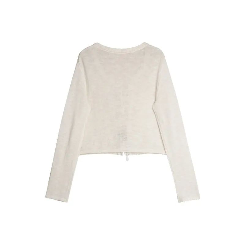 ELLE Knitwear Women's Ecru-1