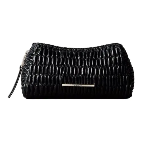 CALVIN KLEIN Polyurethane Clutch Women's Black