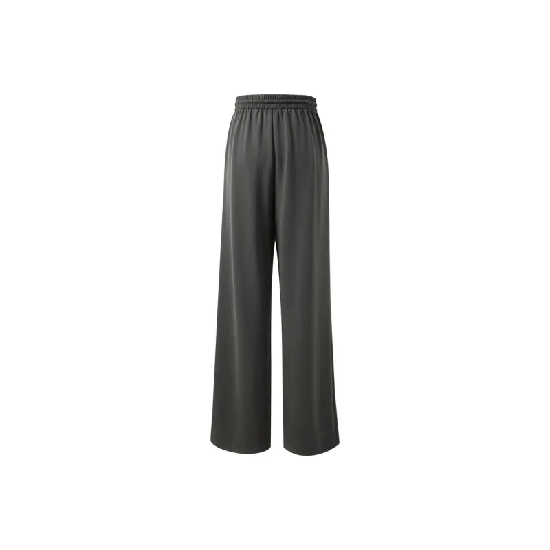 3COLOUR Casual Pants Women's Deep Gray-1
