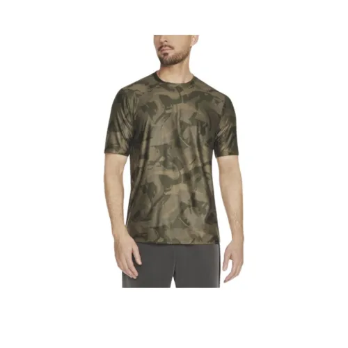 Skechers GO DRI All Day Camo T-Shirt Men's Camouflage
