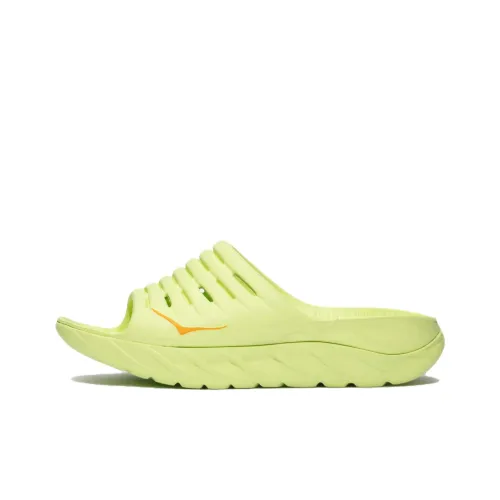 HOKA ONE ONE Ora Recovery Slide 3 Tech Green