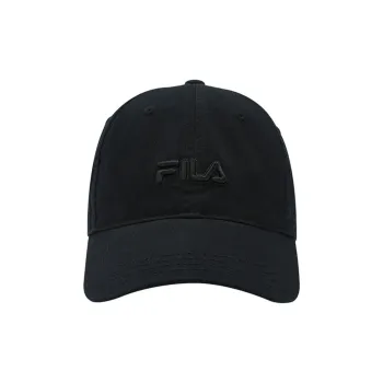 FILA Lifestyle Cotton Baseball Caps Men's Jet Black