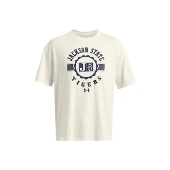 Under Armour CollegiateGameday Heavyweight Performance Cotton Oversized T-Shirt Men's White
