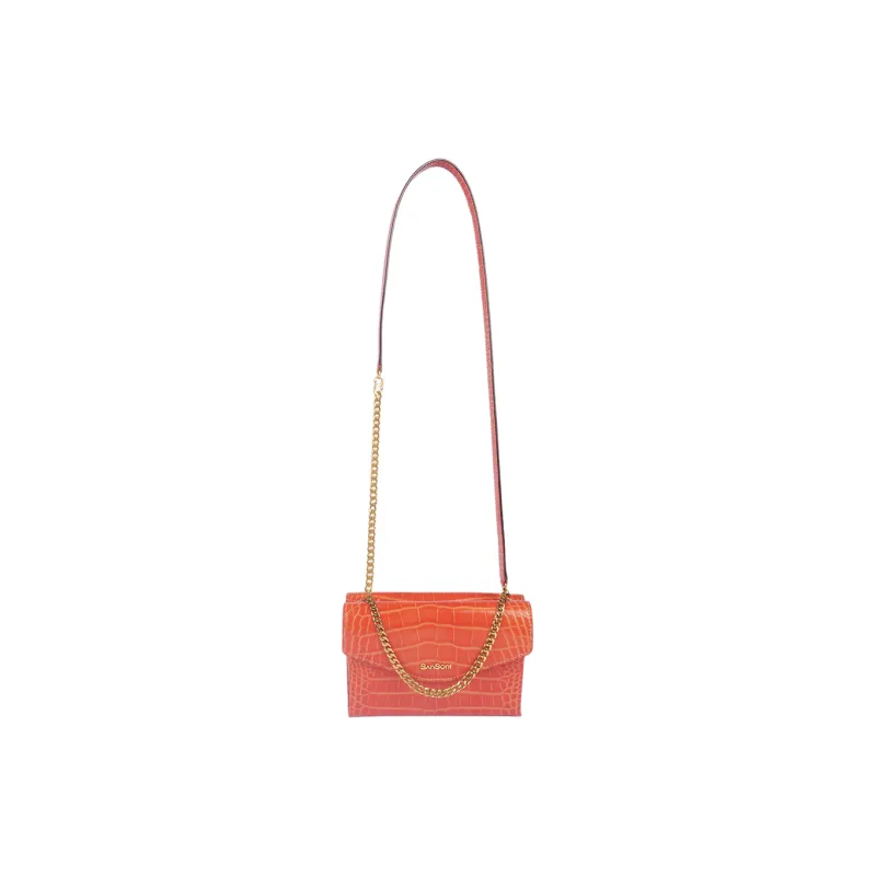 SANSONT Cow Leather Shoulder Bag Regular Women's Multicolor-4