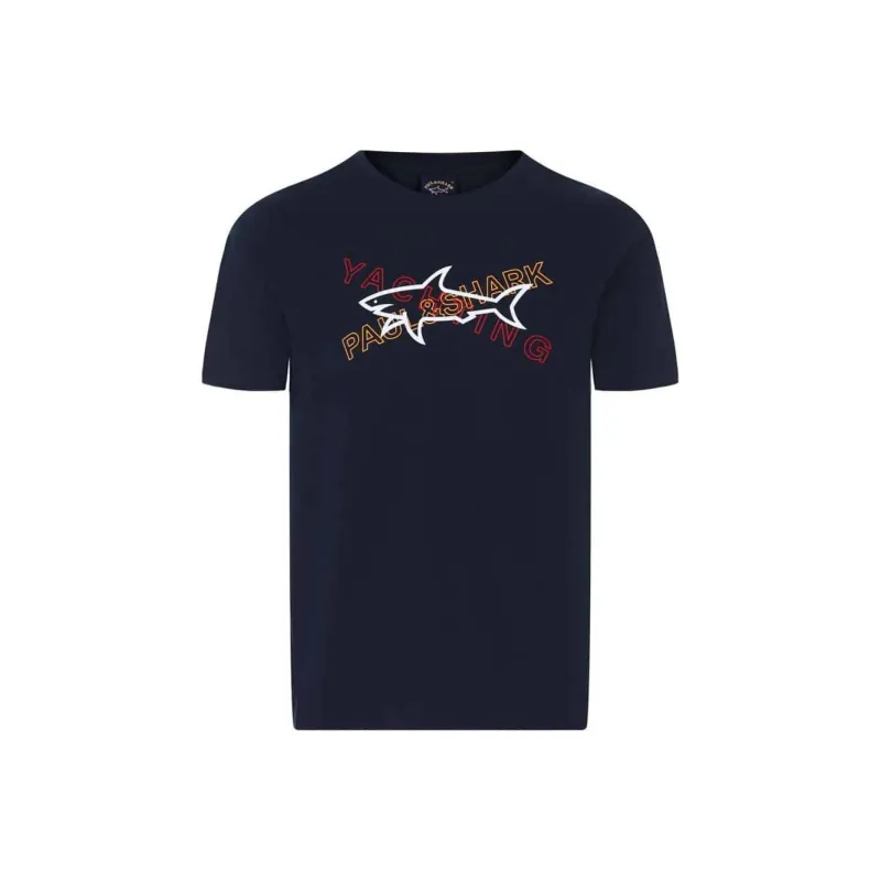 Paul & Shark Yachting T Shirt Men's Marine Blue-0