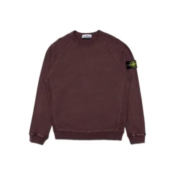 STONE ISLAND SS24 Sweatshirt Men's Burgundy