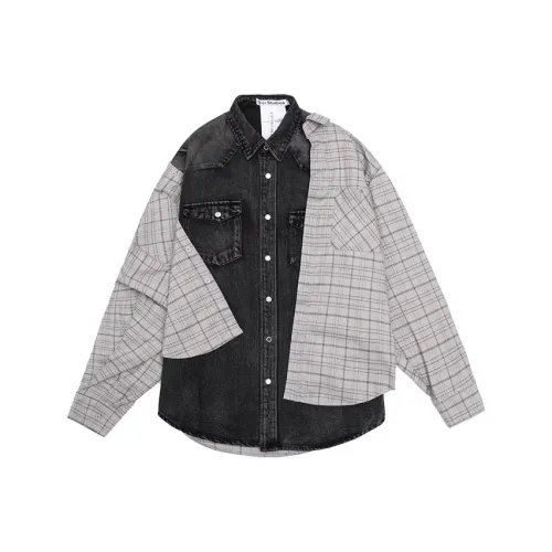 S123 Denim Jacket Unisex Night Black