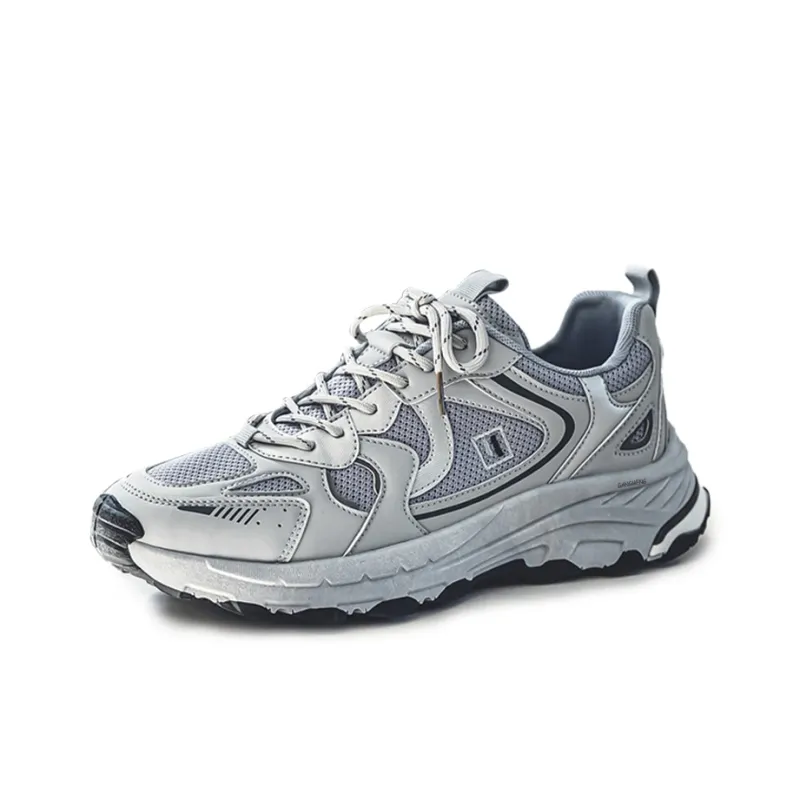 Hong Kong Meng Abrasion Resistant Breathable Height Increasing Low Top Chunky Sneakers Men's-8