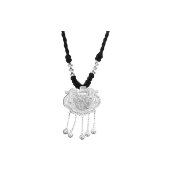 CUTE DAME Sterling Silver Necklaces Women's Silver