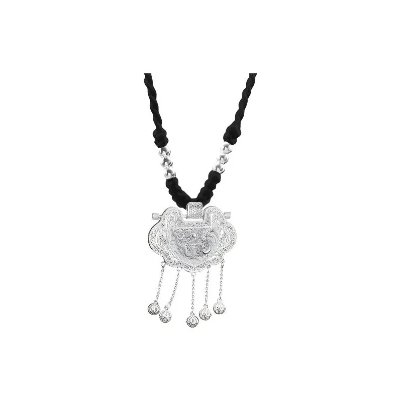 CUTE DAME Sterling Silver Necklaces Women's Silver-0