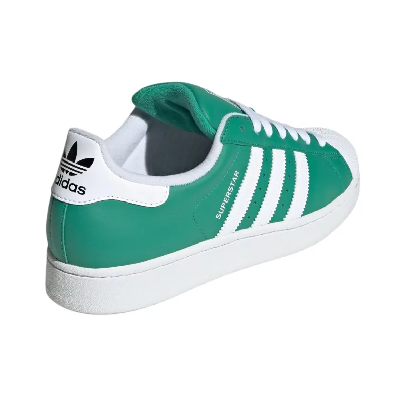 Adidas Superstar Ii Semi Court Green Cloud White Core Black-3