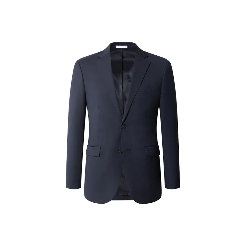 ZIOZIA x TONGQINNANZHUANG Spring Business Suit Men's Navy Blue-0
