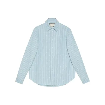 GUCCI GG jacquard Striped Shirt
