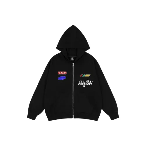 XINYINSU Sweatshirt Unisex Black